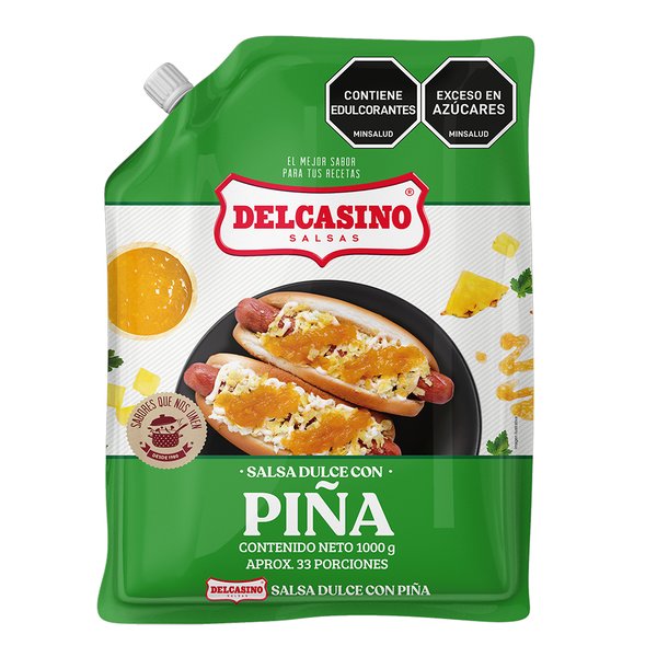 DELCASINO_SALSA DULCE CON PIÑA_1000 g_Bolsa_1000 x 1000 (1)