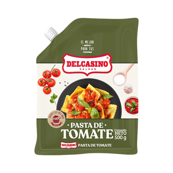 Pasta de tomate bolsa 500g