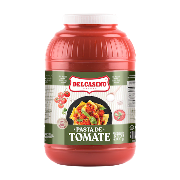 Pasta de tomate galón 4000g