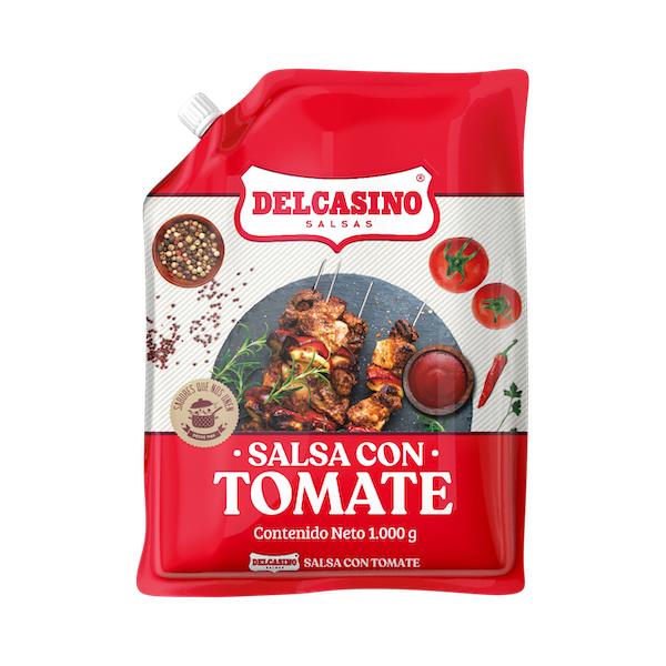 Salsa con tomate bolsa 1000g