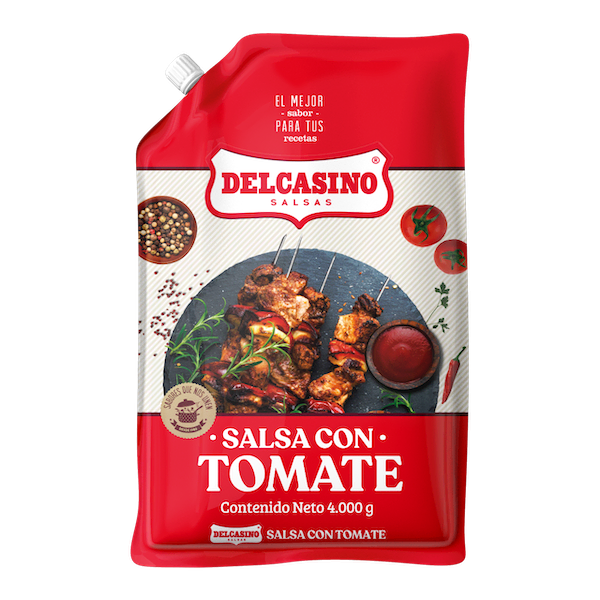 Salsa con tomate bolsa 4000g