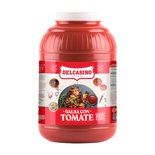 Salsa con tomate galón 4100g