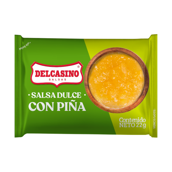 Salsa dulce piña sachet 22g