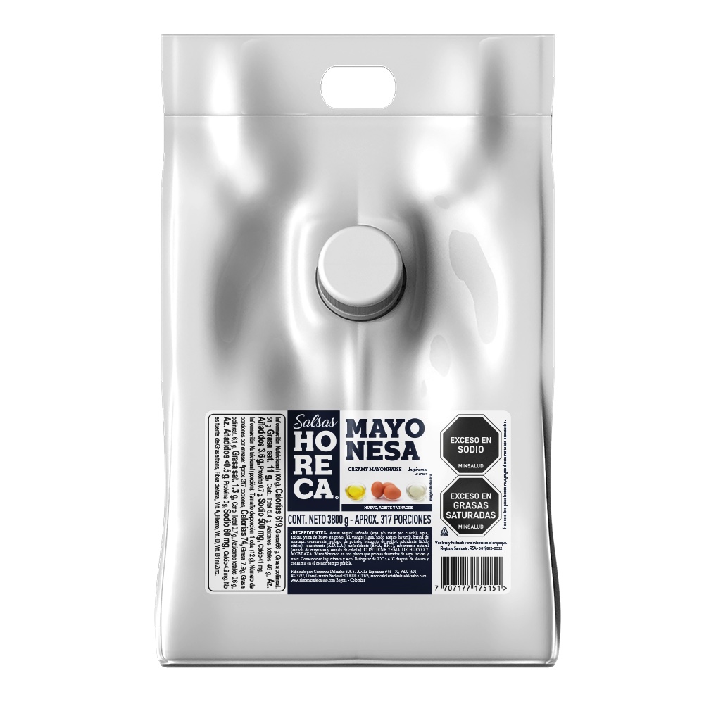 Mayonesa Practibolsa Horeca