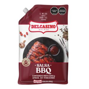 Salsa BBQ Bolsa 4000g Delcasino