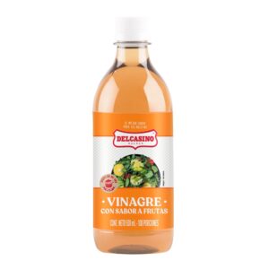 Vinagre con Sabor a Frutas Frasco 500ml Delcasino
