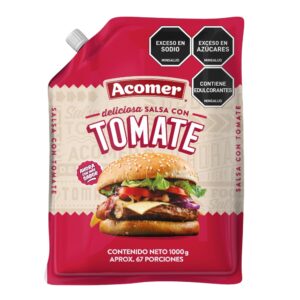 Salsa Con Tomate Bolsa 1000g Acomer