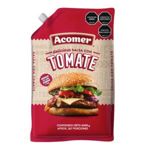 Salsa Con Tomate Bolsa 4000g Acomer