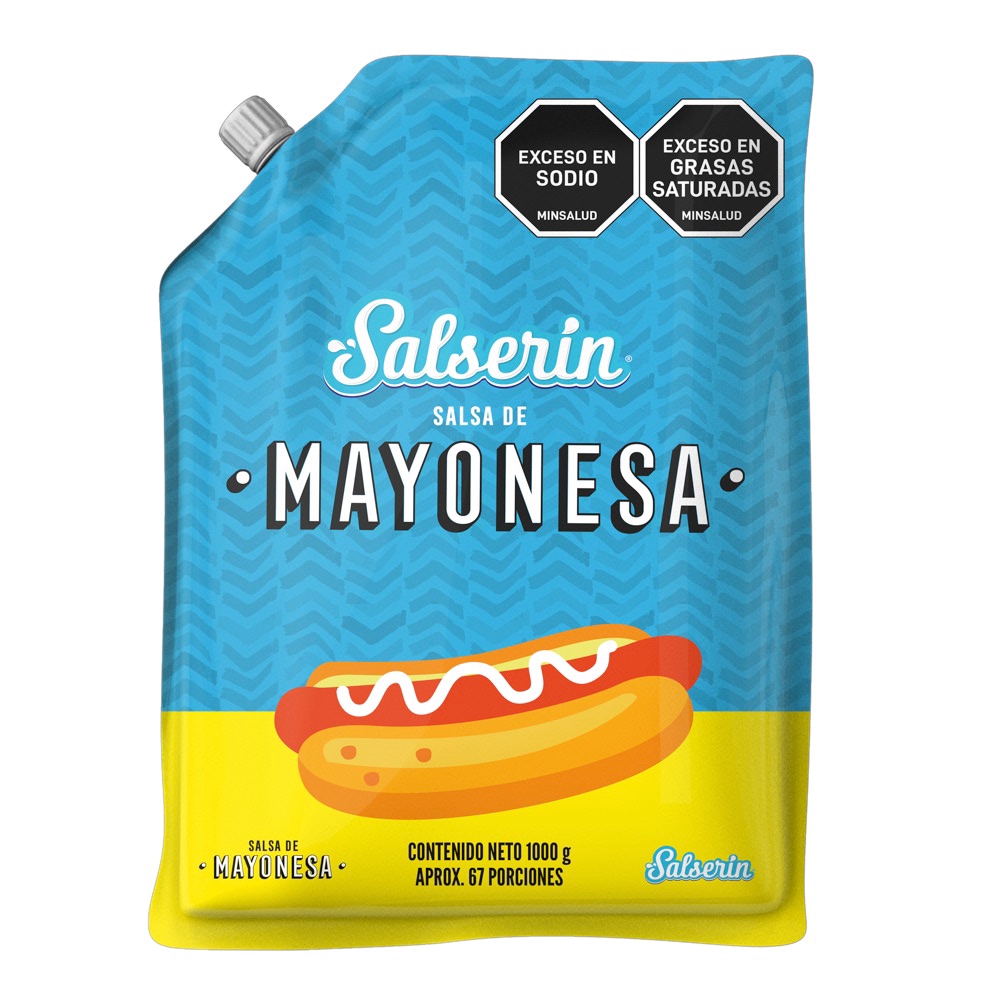 Salsa de Mayonesa Bolsa 1000g Salserín