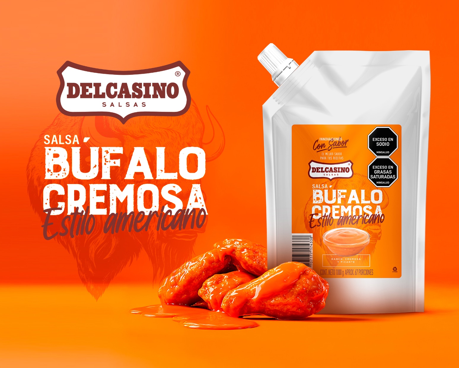 Salsa Delcasino Búfalo