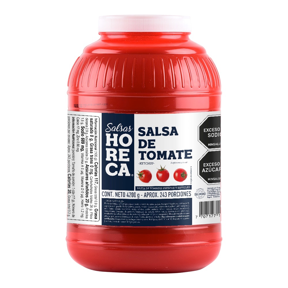 Salsa de Tomate Galón Horeca