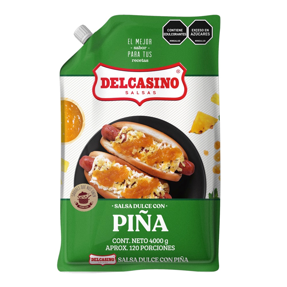 Salsa Dulce con Piña Bolsa 4000g