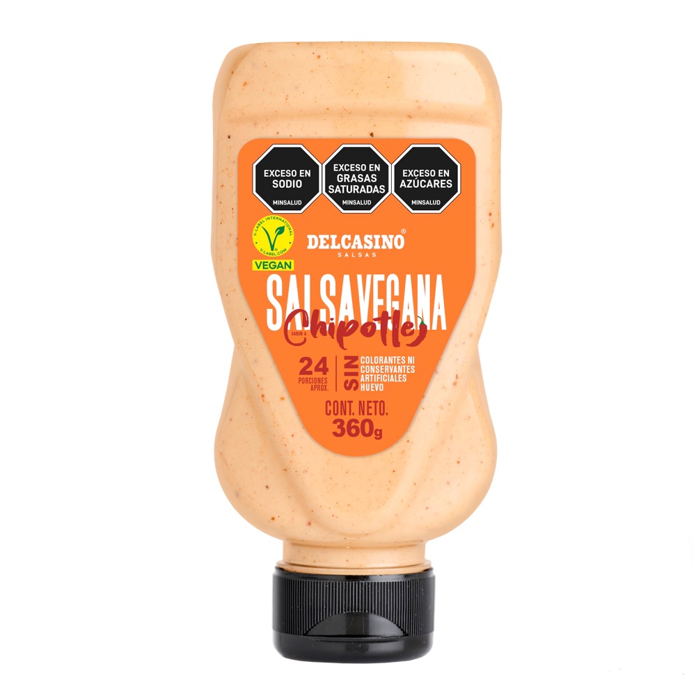 Salsa Vegana Chipottle de 360g
